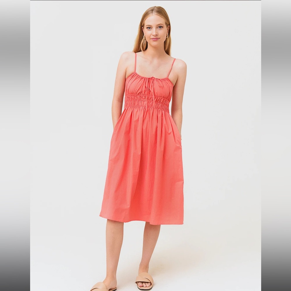 NWT Ciao Lucia Gabriella dress in Grapefruit